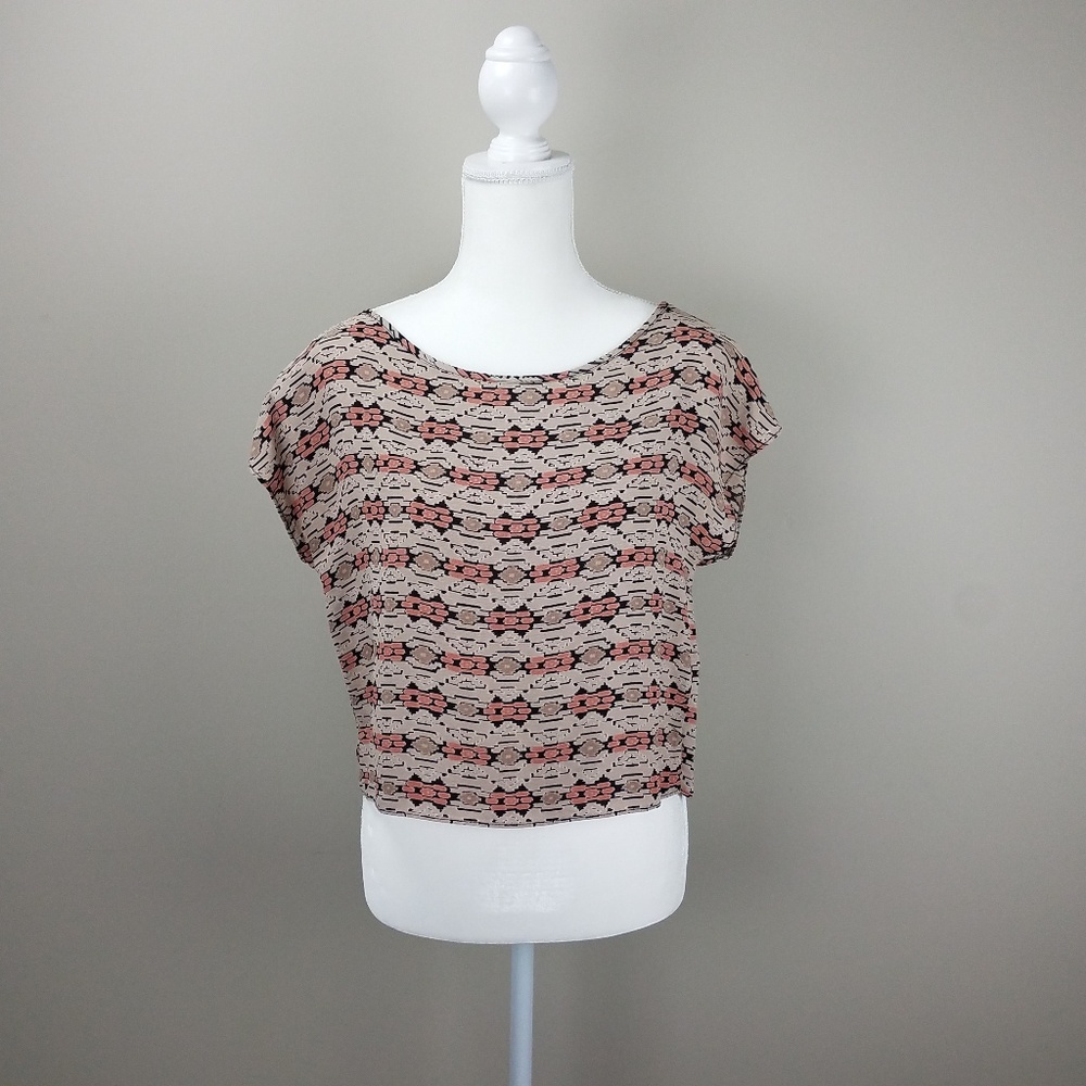 [Gianni Bini] Cropped Blouse